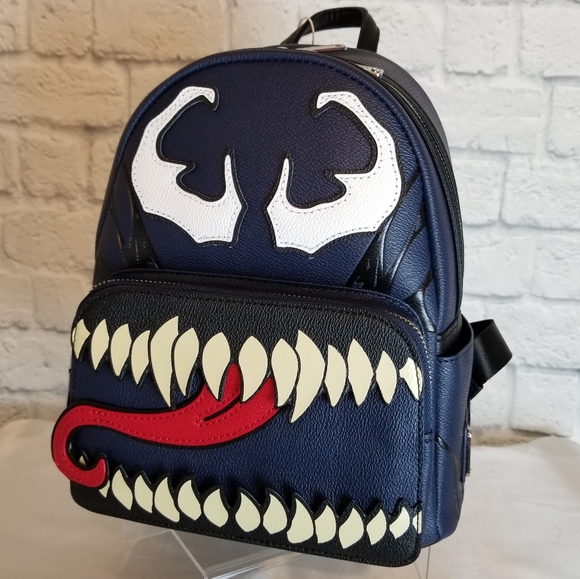 loungefly venom mini backpack